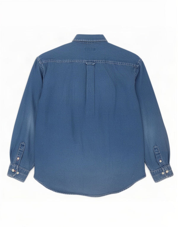 Camicia Gant Ragazzi 11-12 Anni XL Cotone Blu