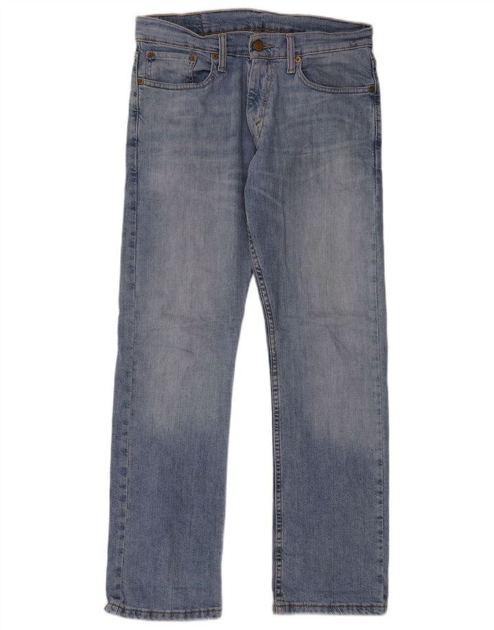 Levi's Uomo 514 Slim Jeans dritti W31 L30 Cotone Blu