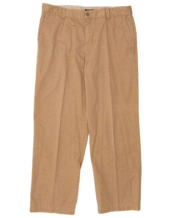 DOCKERS Pantaloni chino dritti kaki da uomo W36 L32 Beige