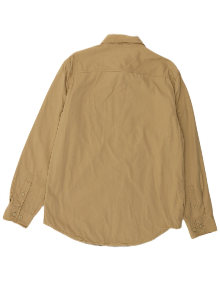 Camicia da uomo L.L.BEAN piccola in cotone beige