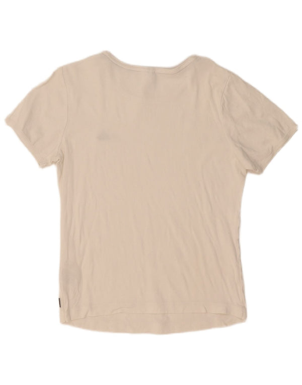 T-shirt da donna Adidas Top UK 18 XL cotone bianco