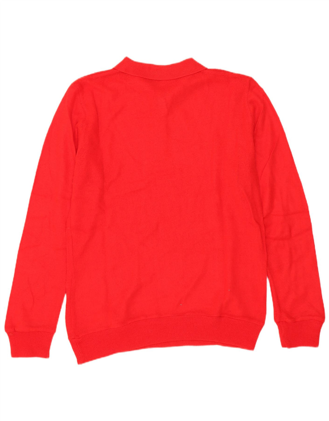 Maglione vintage da donna con collo alto IT 42 Poliacrilico rosso medio
