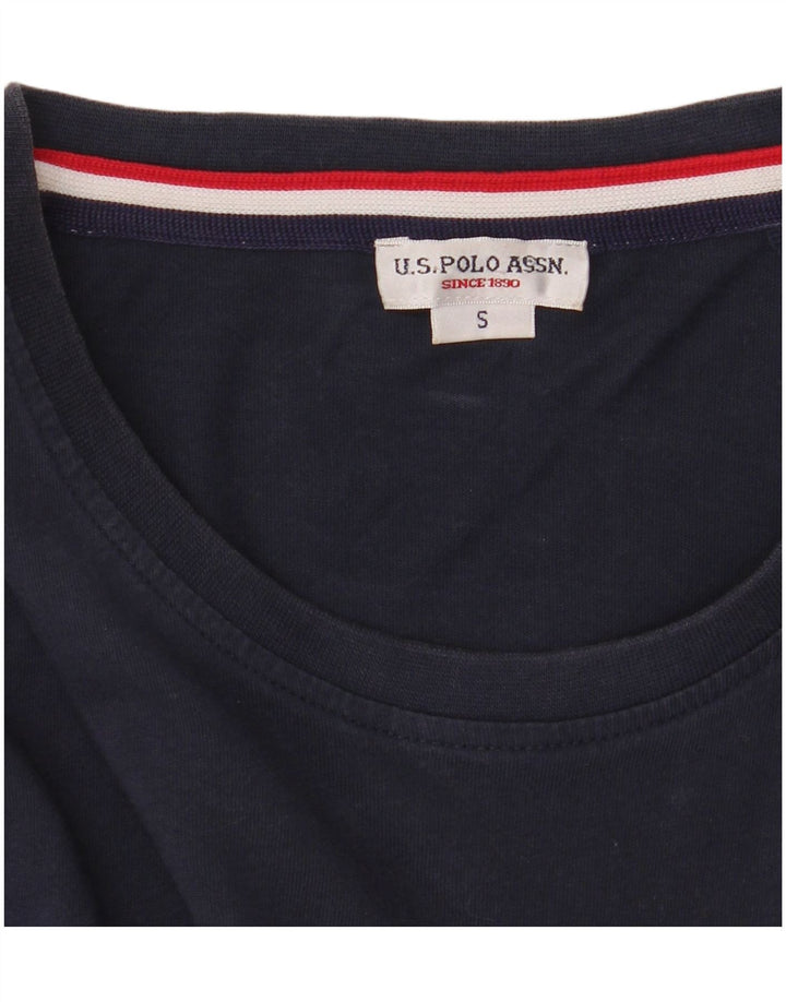 Polo Assn. T-shirt da uomo Top Small Blu Navy
