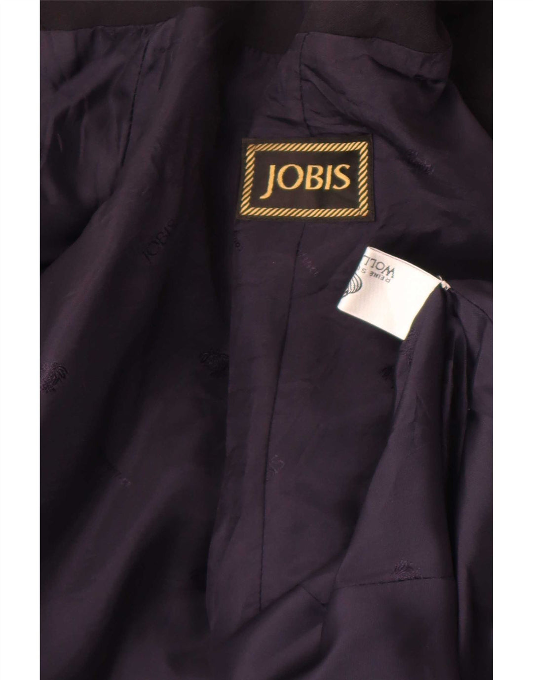 Giacca blazer doppiopetto lunga da donna Jobis UK 14 medio blu navy