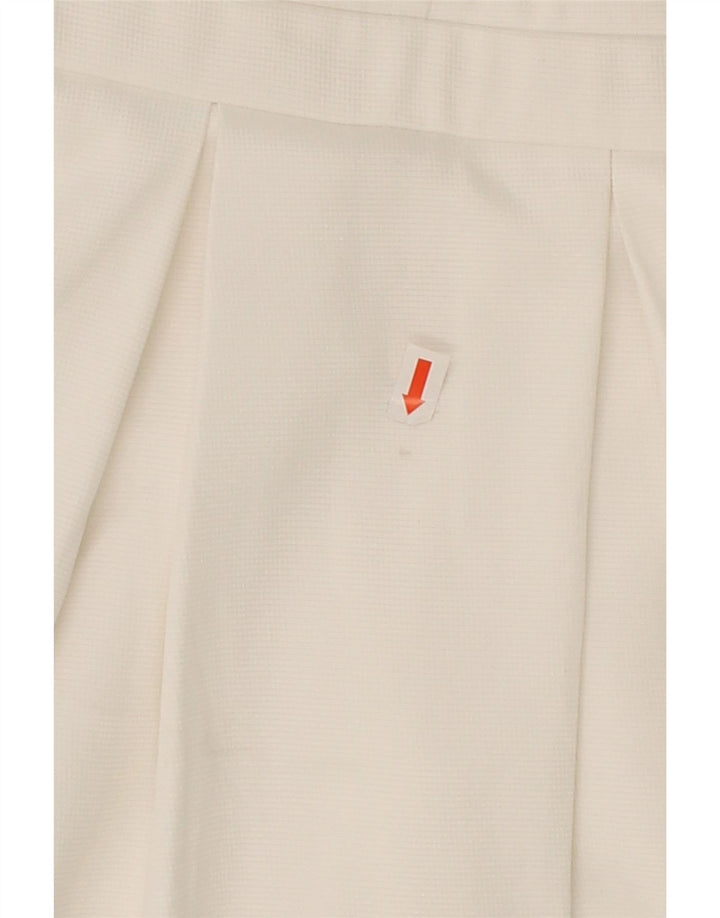 GUESS Womens Sleeveless A-Line Dress UK 10 Small White Polyester Vintage Guess and Second-Hand Guess from Messina Hembry 