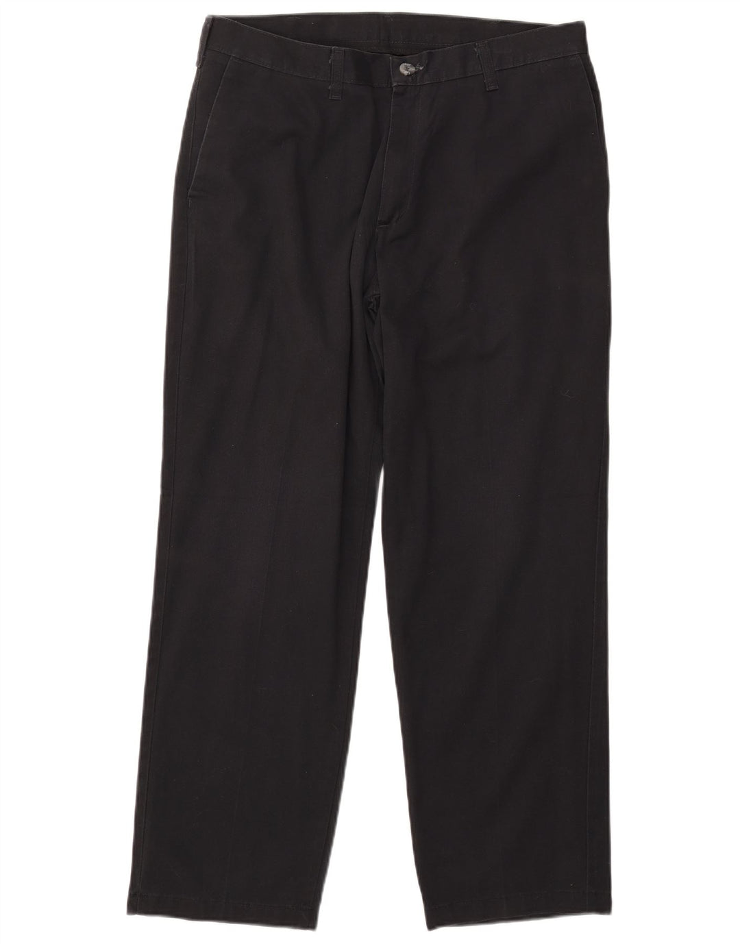 Pantaloni chino dritti da uomo LEE W34 L30 in cotone nero