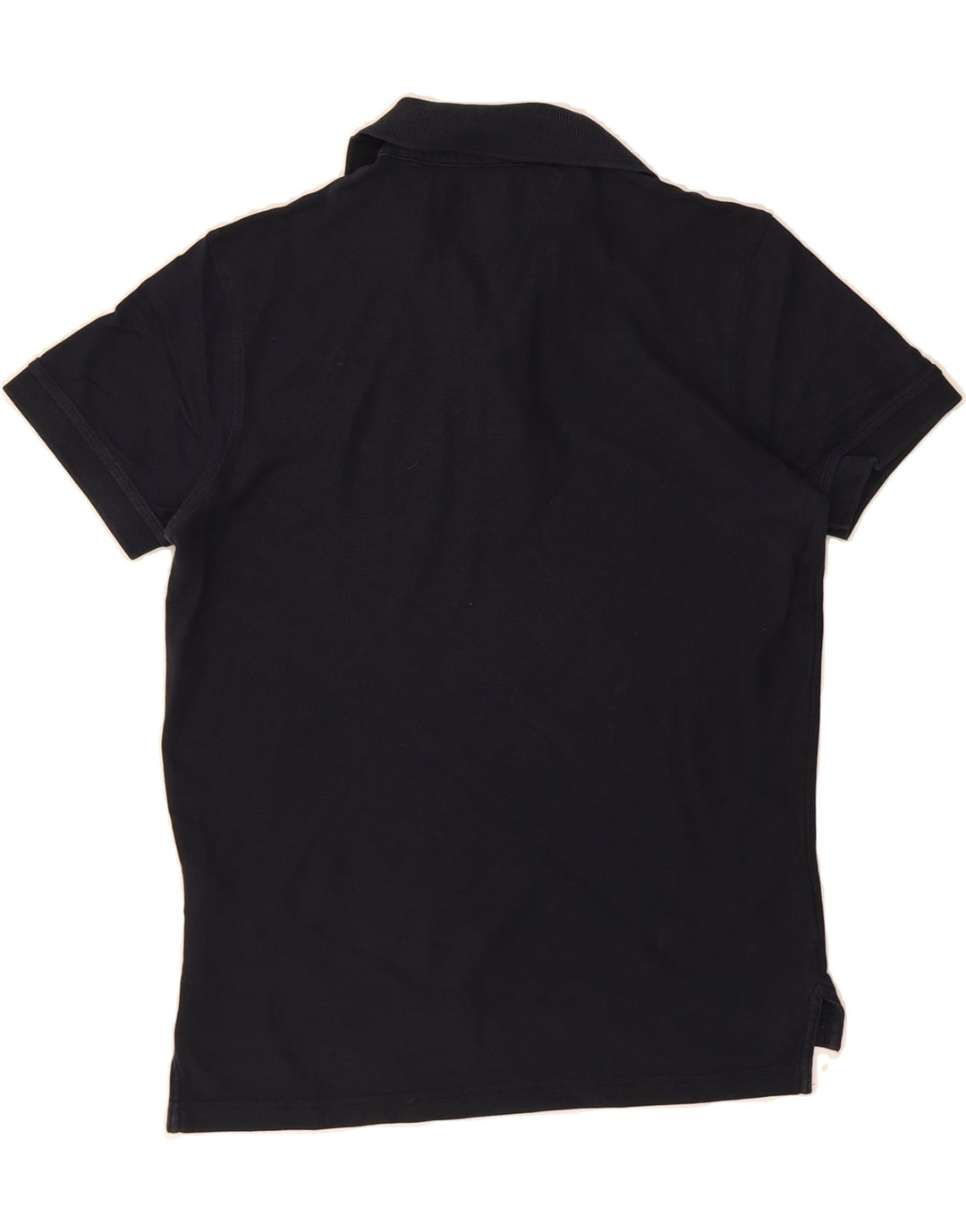 TOMMY HILFIGER Mens Regular Fit Polo Shirt Medium Navy Blue Cotton Vintage Tommy Hilfiger and Second-Hand Tommy Hilfiger from Messina Hembry 