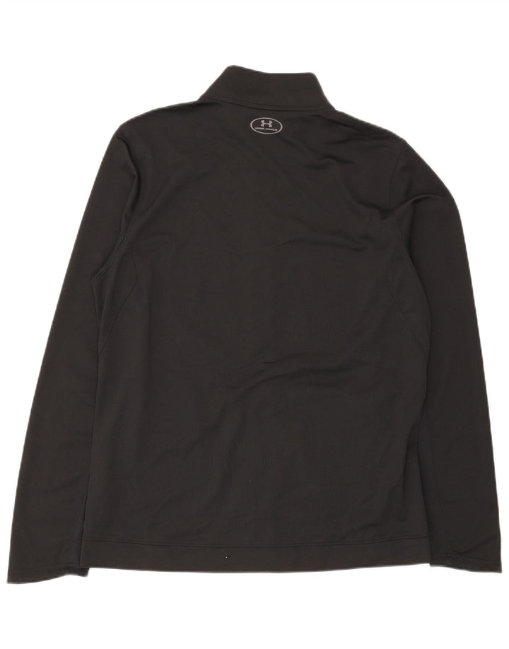Giacca da ginnastica da uomo Under Armour grande in poliestere nero
