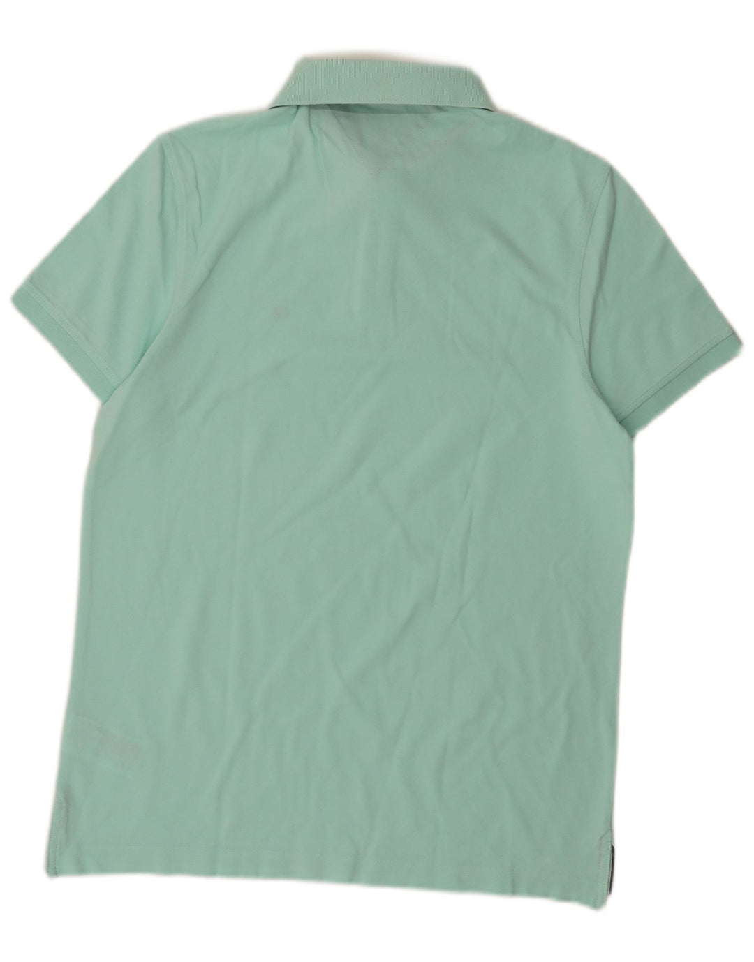 Polo da uomo Regular Fit Tommy Hilfiger in cotone turchese medio