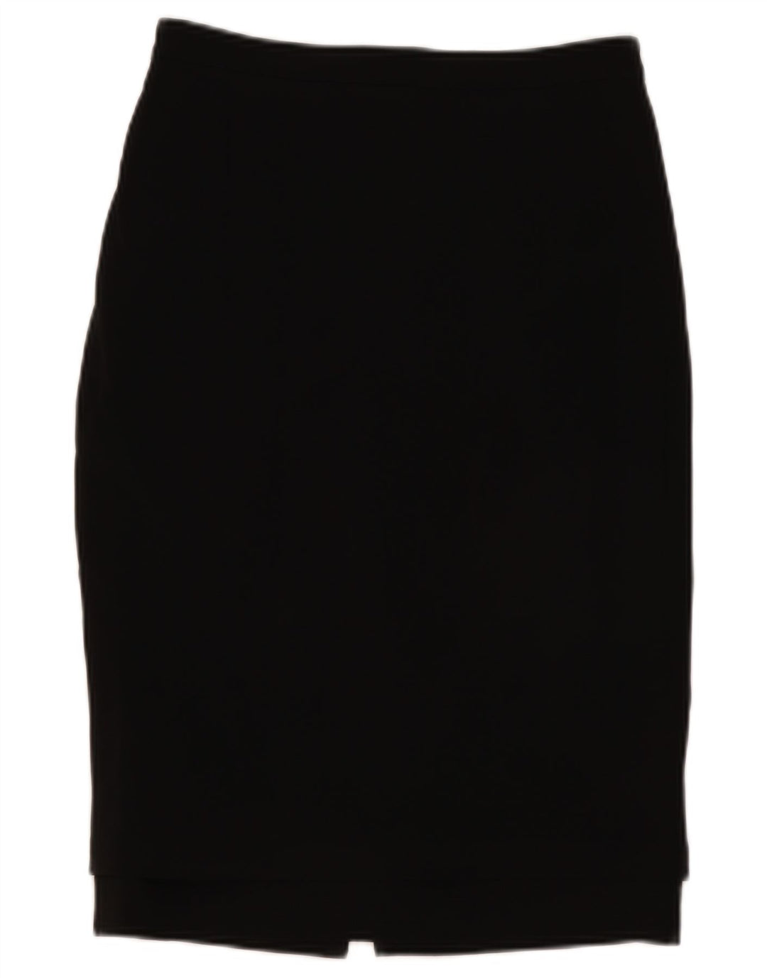 Gonna a tubino vintage da donna IT 44 media W30 nera