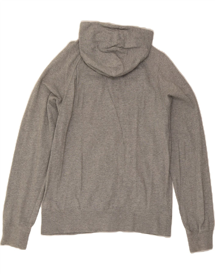 NIKE Mens Zip Hoodie Sweater Medium Grey Cotton Vintage Nike and Second-Hand Nike from Messina Hembry 