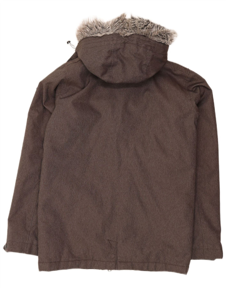 Giacca a vento con cappuccio da uomo O'Neill UK 36 Small Poliestere grigio
