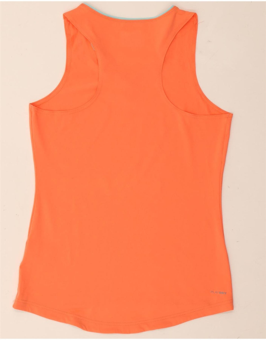 Canotta Reebok da donna UK 12/14 Poliestere arancione medio