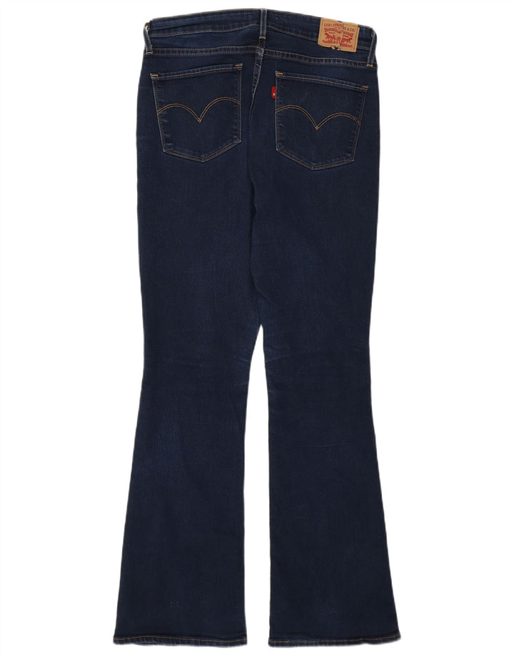 Jeans Levi's da donna 720 bootcut a vita alta W30 L30 cotone blu navy