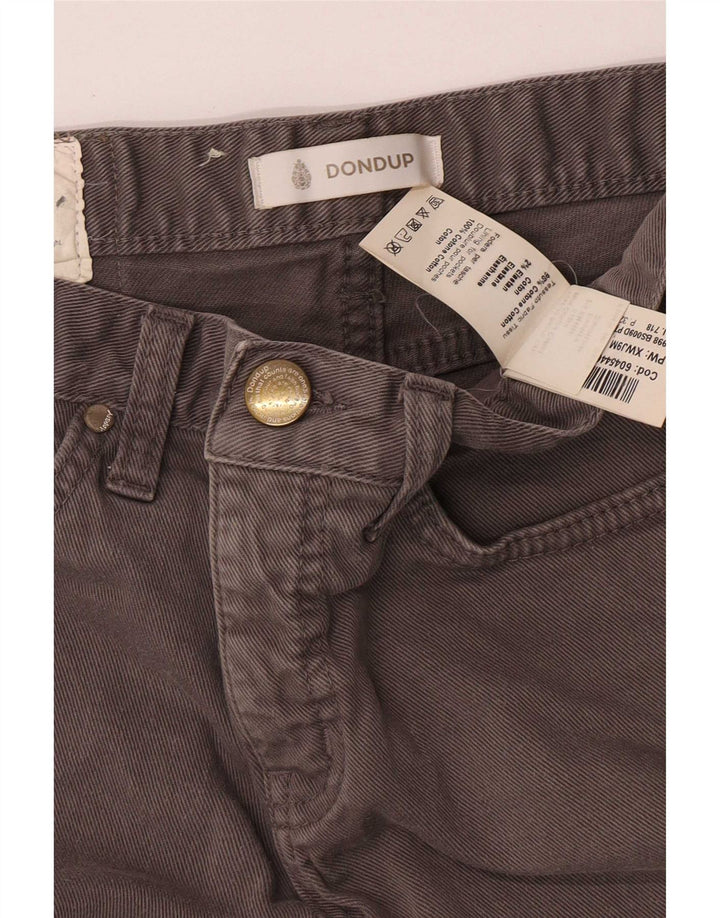 Jeans skinny da donna Dondup W25 L29 cotone grigio