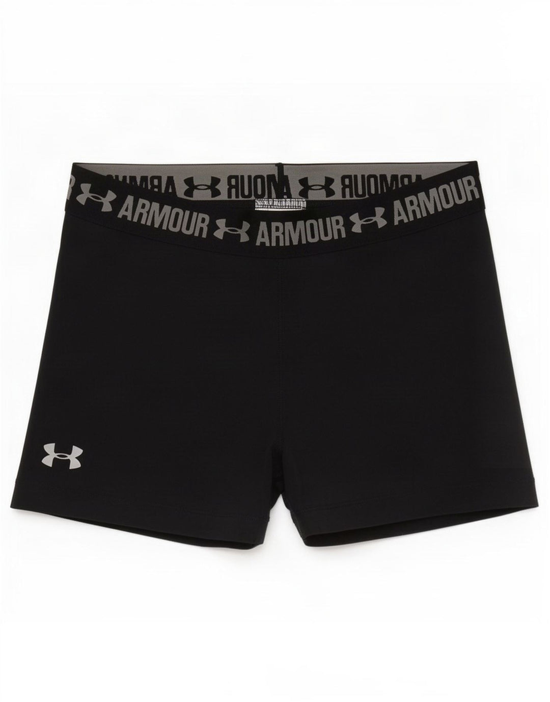 Pantaloncini sportivi grafici da ragazzo Under Armour 7-8 anni piccoli in poliestere nero