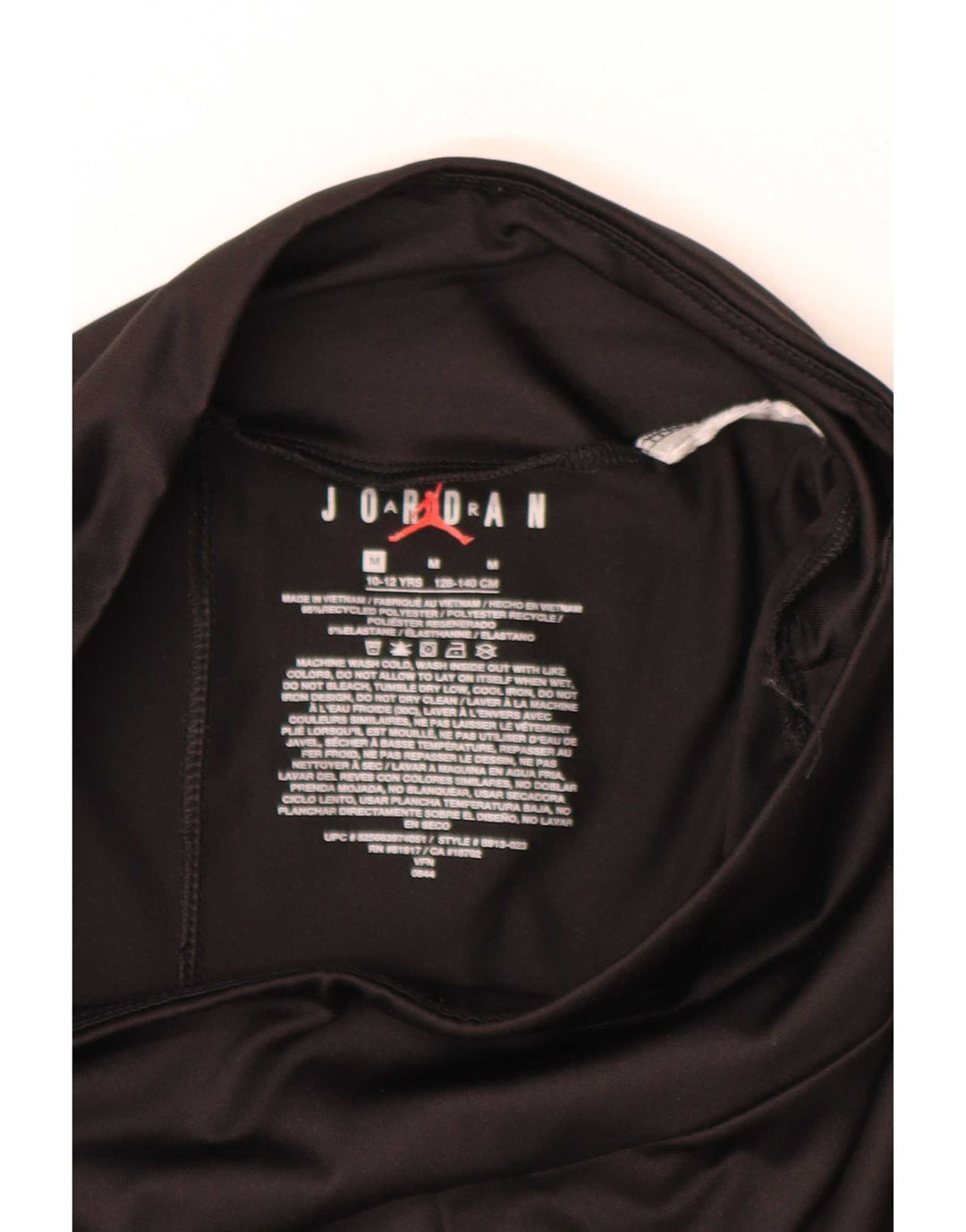 Leggings grafici per ragazze Jordan 10-11 anni poliestere nero medio