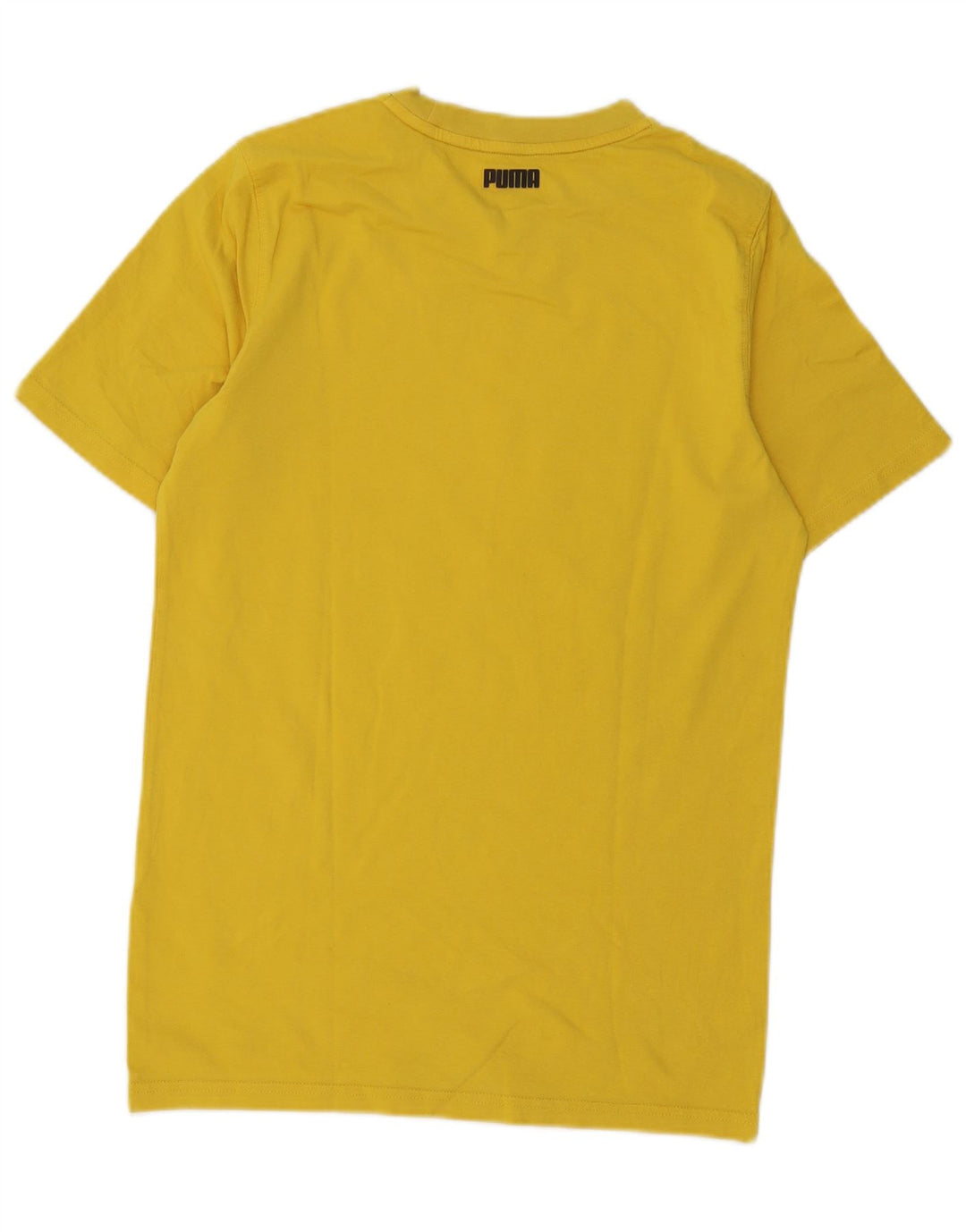 Puma Uomo Don't Flinch Regular Graphic T-shirt Top Small Giallo