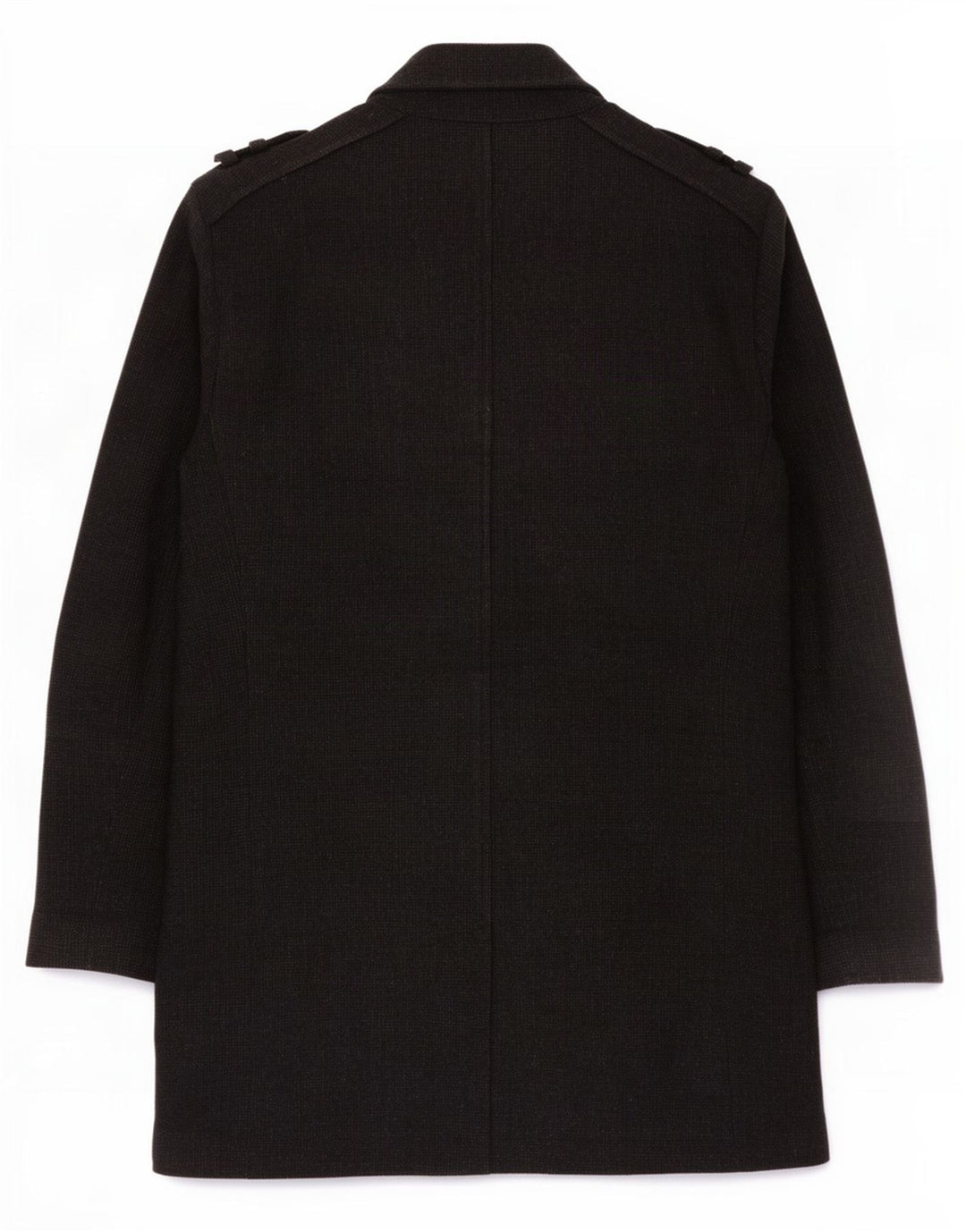Cappotto militare da uomo Ted Baker taglia 4 grande in lana grigia