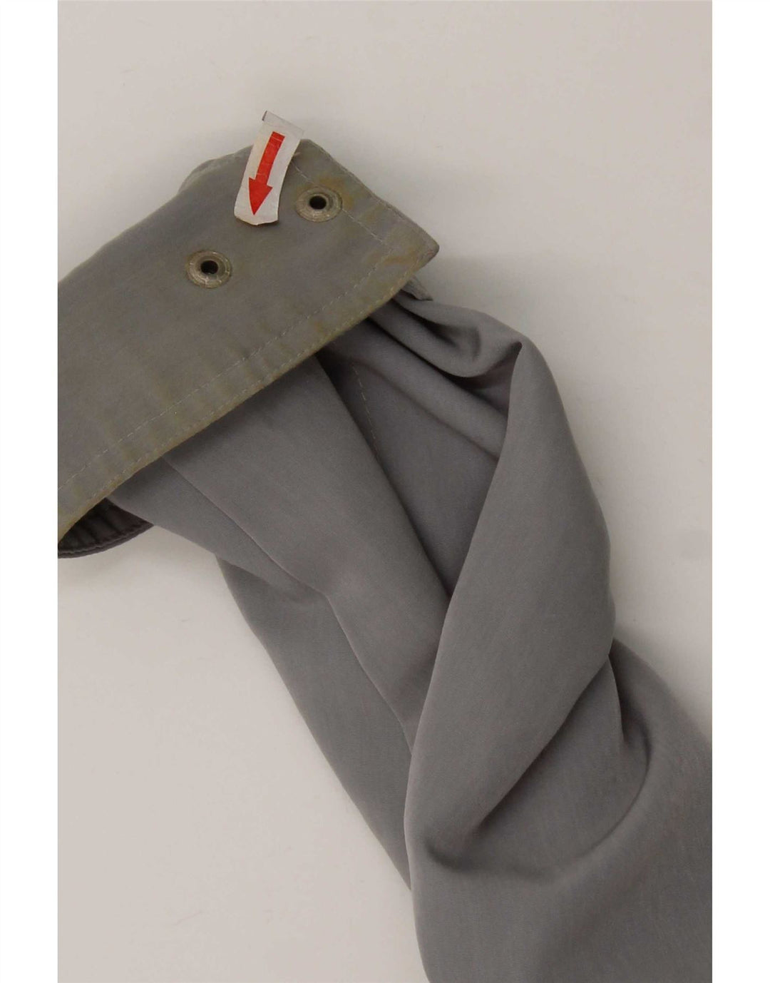 Giubbotto bomber vintage da uomo vestibilità ampia UK 38 Poliestere grigio medio