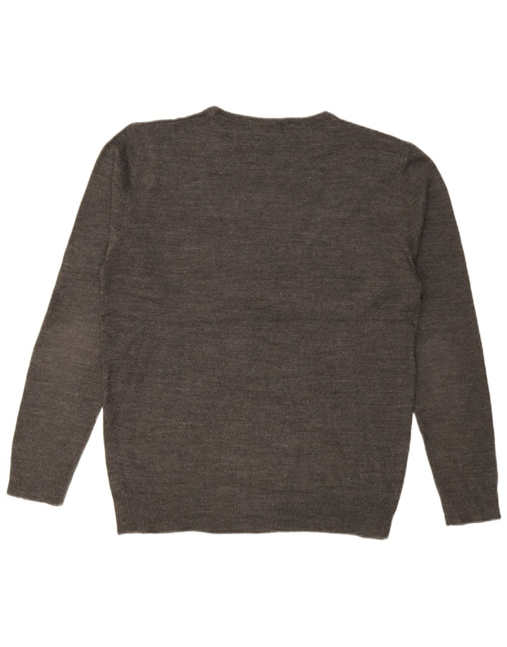 Maglione maglione girocollo da uomo French Connection grande grigio