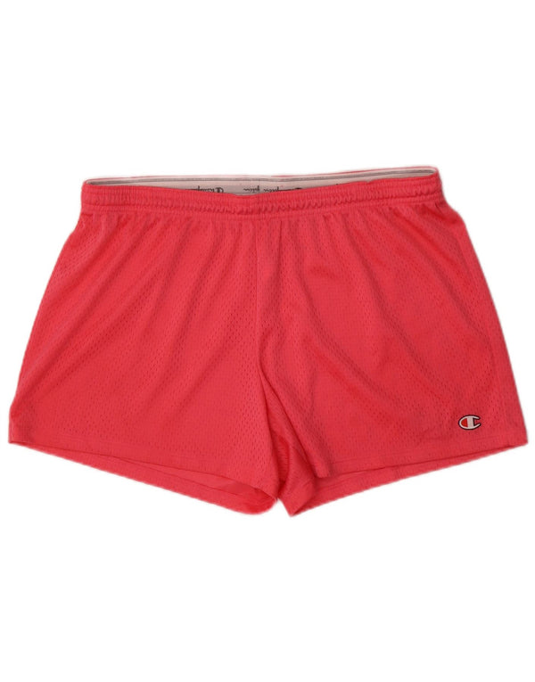 Pantaloncini sportivi Champion da donna UK 16 Large Rosa Poliestere