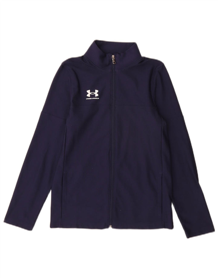 Giacca da tuta da ragazzo Under Armour 9-10 anni medio blu navy