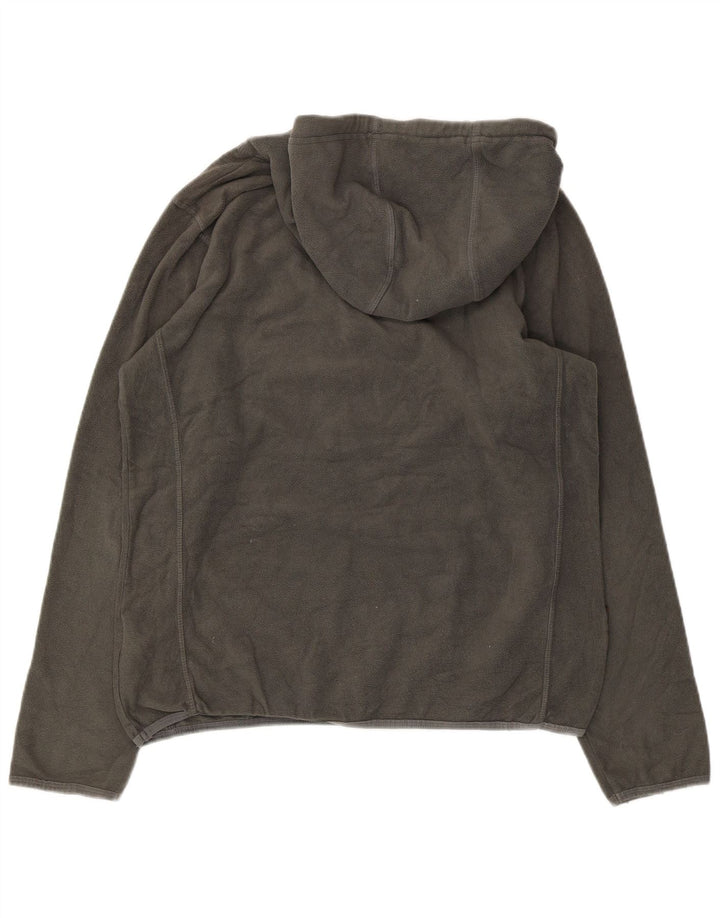 Maglione in pile con cappuccio da donna Mountain Warehouse UK 14 Large Grigio Poliestere