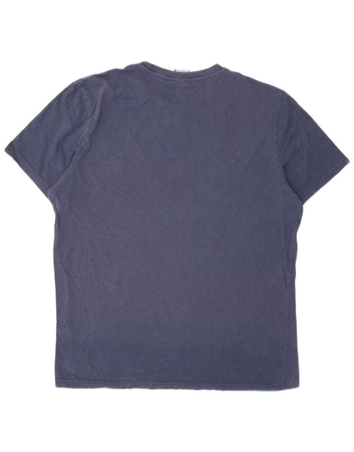 T-shirt grafica da uomo Champion Top XL Blu navy