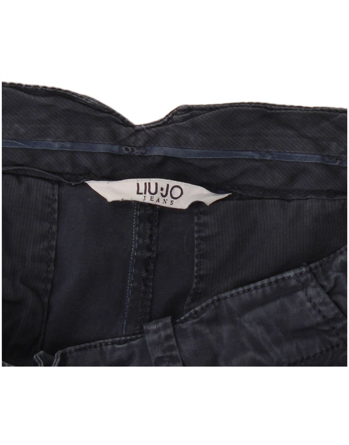 Pantaloncini chino da donna Liu Jo W34 Large blu navy