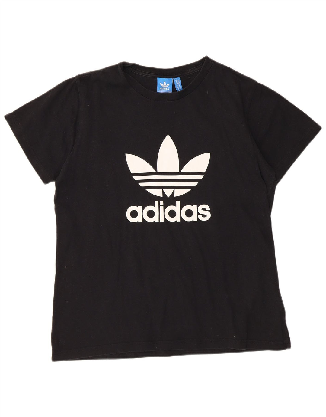 T-shirt grafica da uomo ADIDAS Top in cotone nero medio