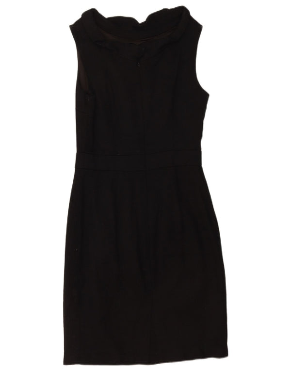Abito tubino senza maniche da donna Boden UK 10 piccolo cotone nero