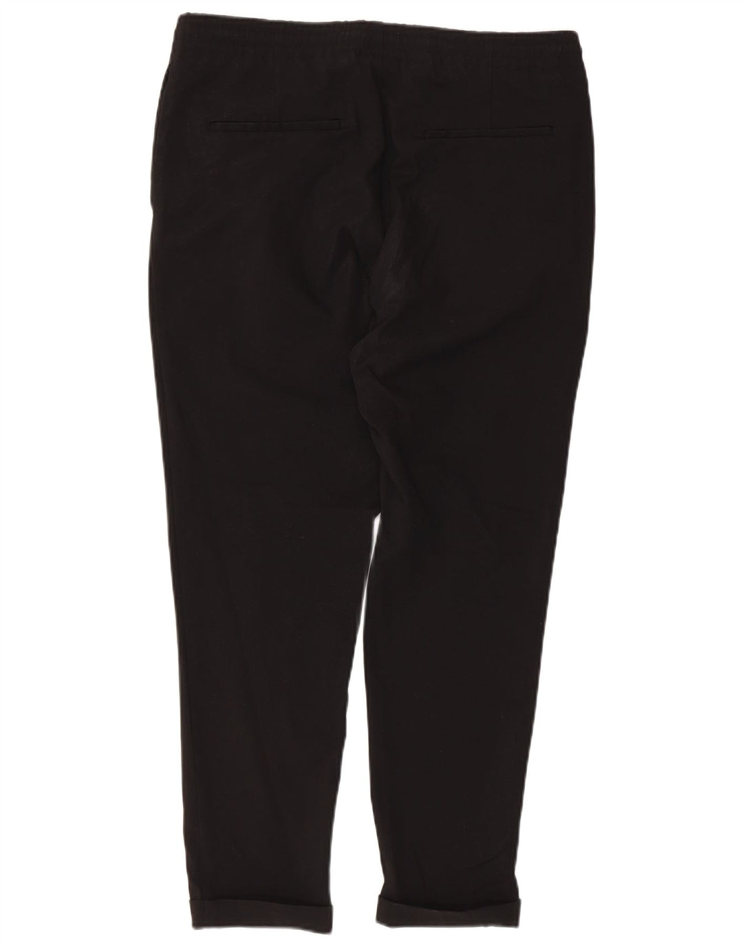 Pantaloni casual slim da donna Zara medi W32 L26 neri