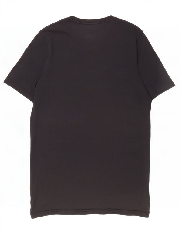 T-shirt grafica da uomo Under Armour Heat Gear, vestibilità ampia, piccola, nera