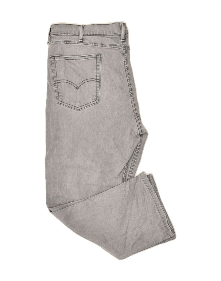 LEVI'S Mens 514 Straight Jeans W38 L26 Grey Cotton Vintage Levi's and Second-Hand Levi's from Messina Hembry 