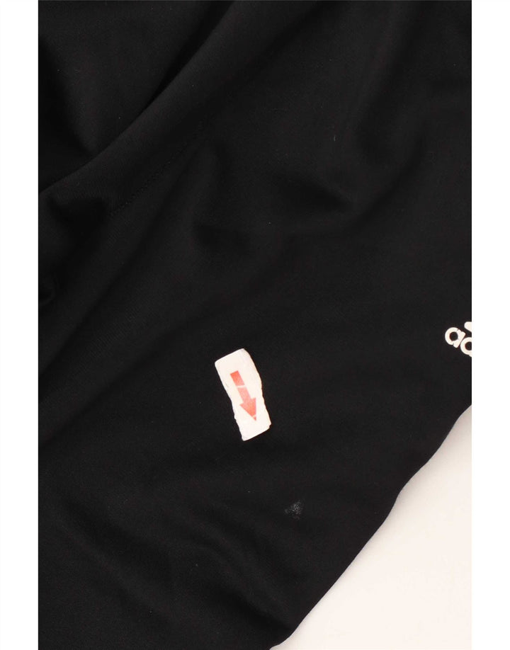 Pantaloni da tuta Adidas da ragazzo Dri Fit 13-14 anni in poliestere nero