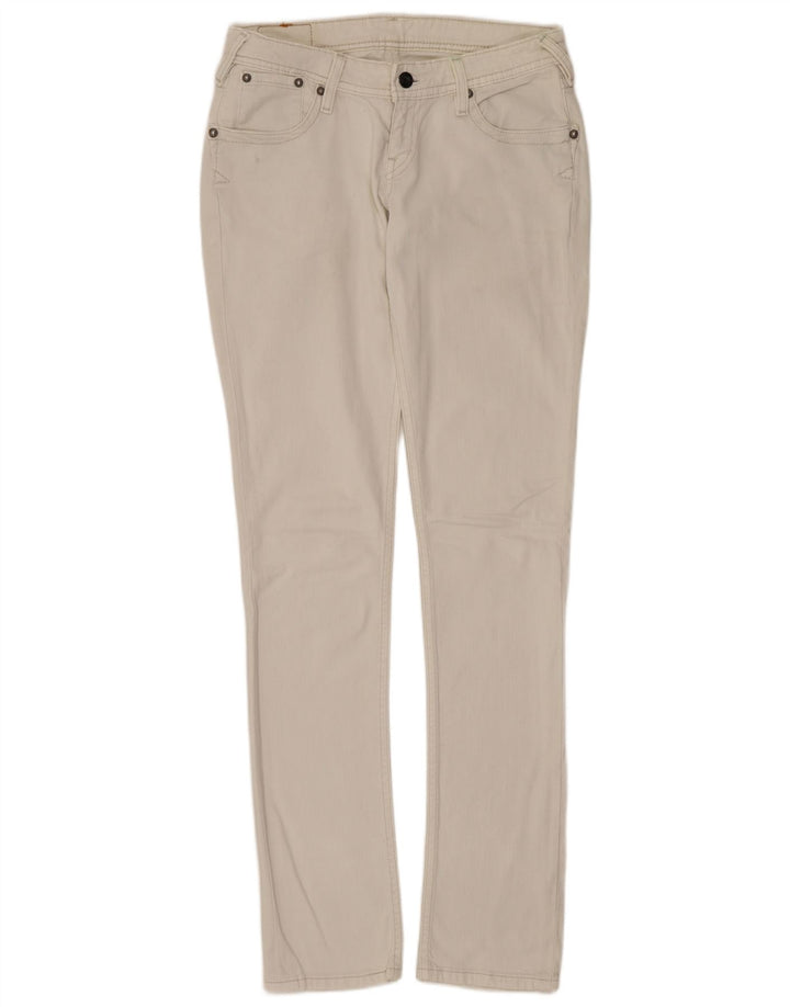 Jeans slim da donna Levi's W29 L34 cotone bianco