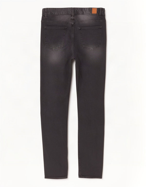 Jeans skinny da uomo Zara EU 42 Large W32 L33 cotone nero