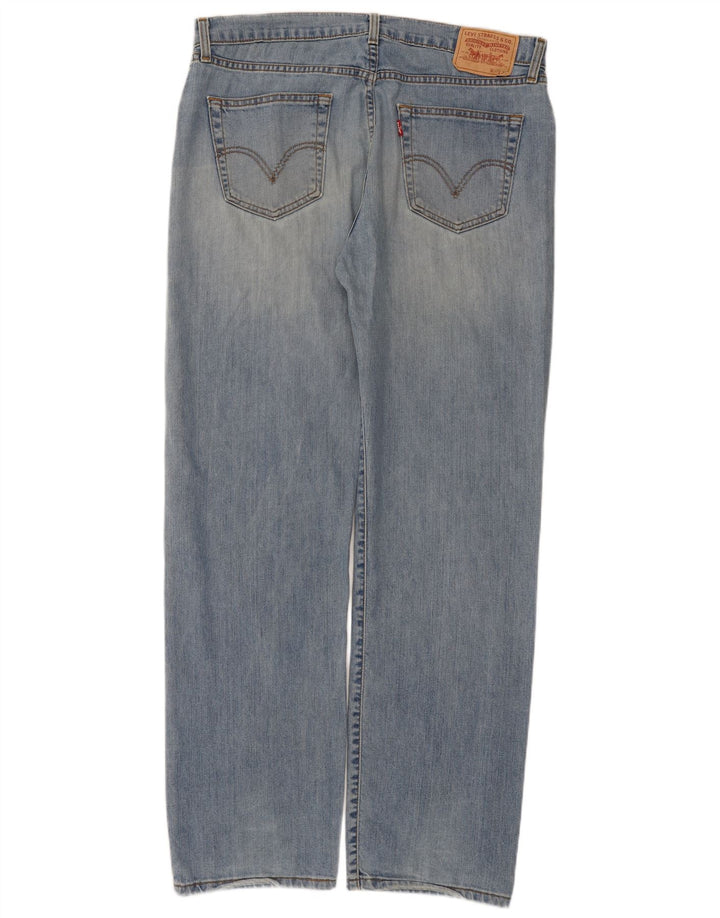 Jeans dritti da uomo Levi's W38 L34 cotone blu