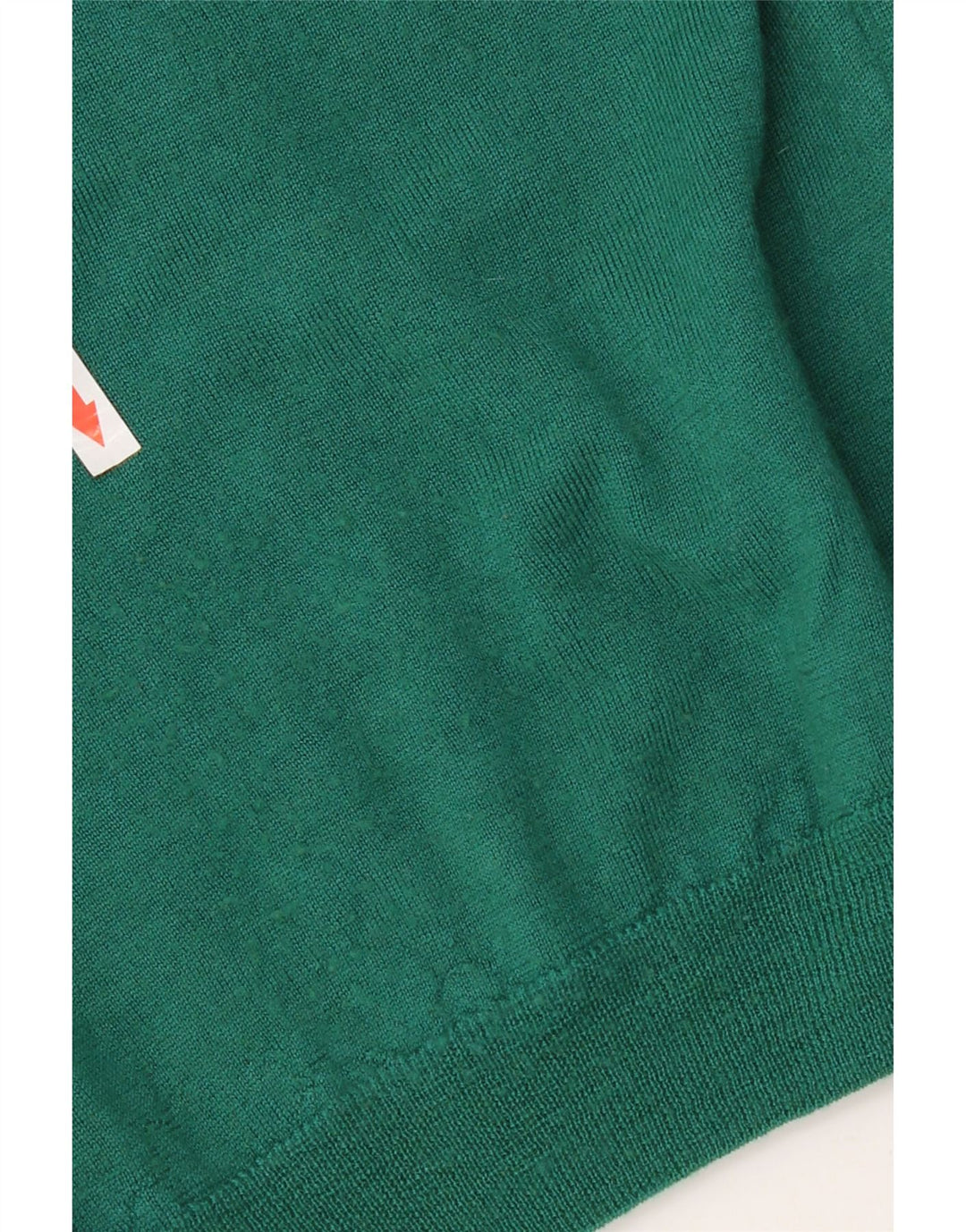 Maglione maglione girocollo da donna Liu Jo UK 12 Lana vergine verde medio