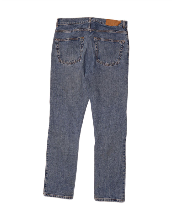 ZARA Mens Slim Jeans EU 42 Large W32 L31 Blue Cotton Vintage Zara and Second-Hand Zara from Messina Hembry 