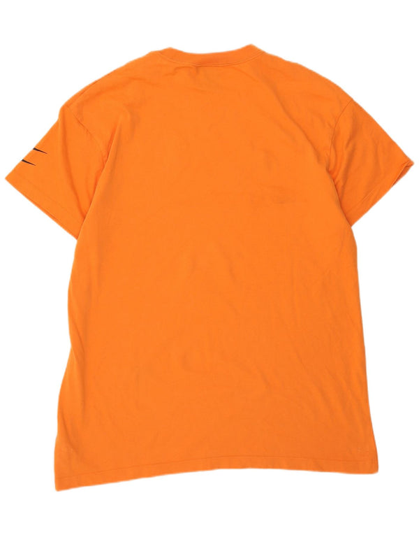 T-shirt grafica da uomo Nike Loose Fit Graphic Small Orange Cotton
