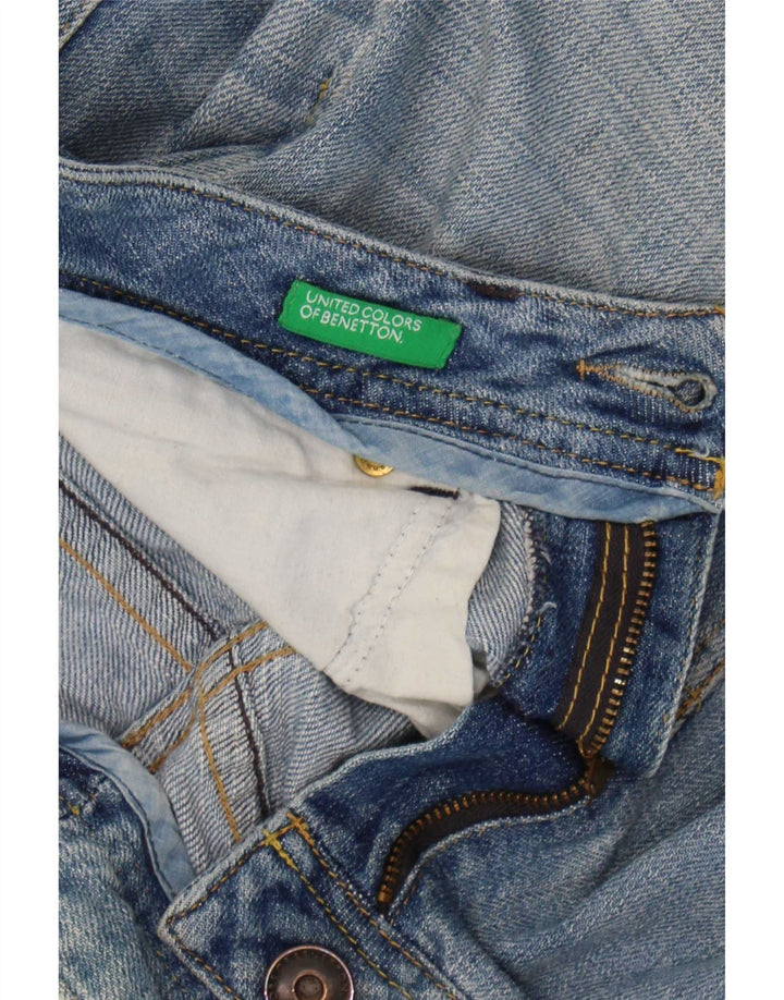 Jeans Bootcut da donna Benetton W32 L32 Blu