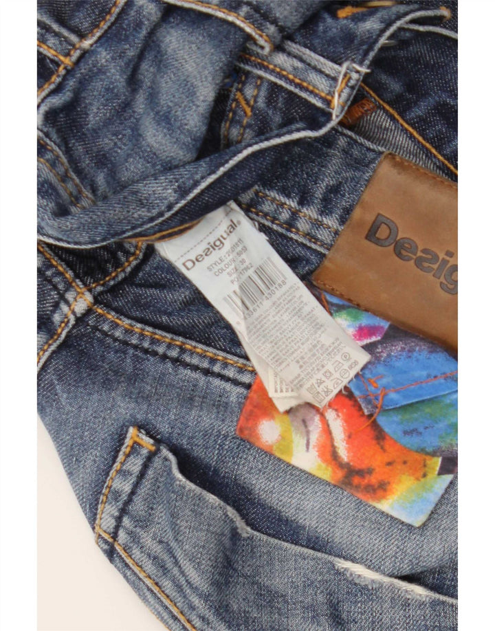 Jeans dritti da uomo Desigual W30 L33 cotone blu