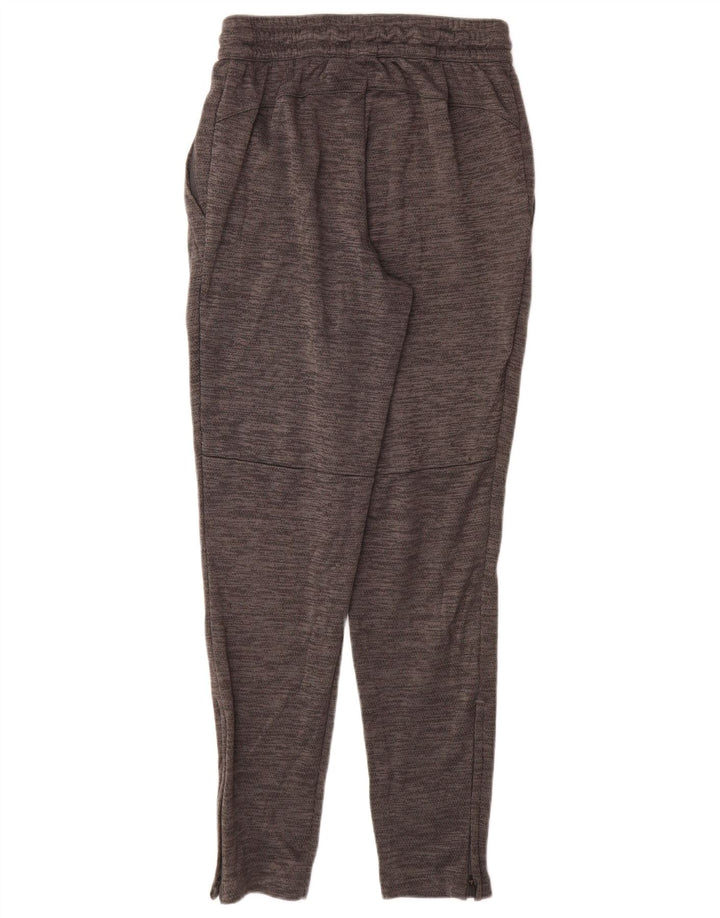 Pantaloni da tuta da uomo ADIDAS piccoli in poliestere chiazzato grigio