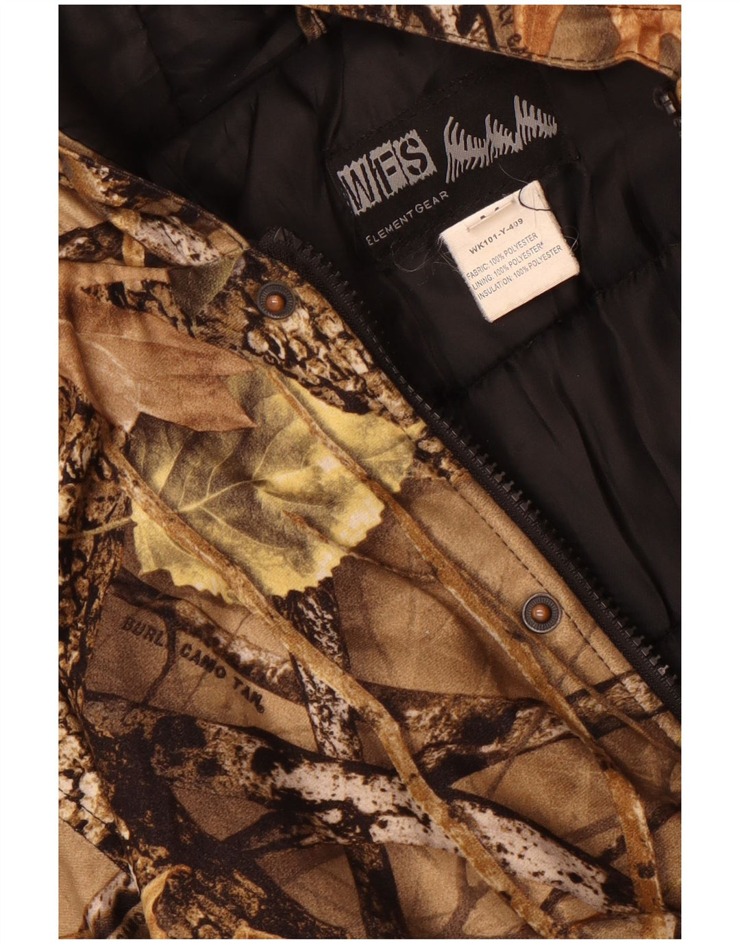 Giubbotto bomber da ragazzo WFS Element Gear 11-12 anni MedIum Khaki Camouflage