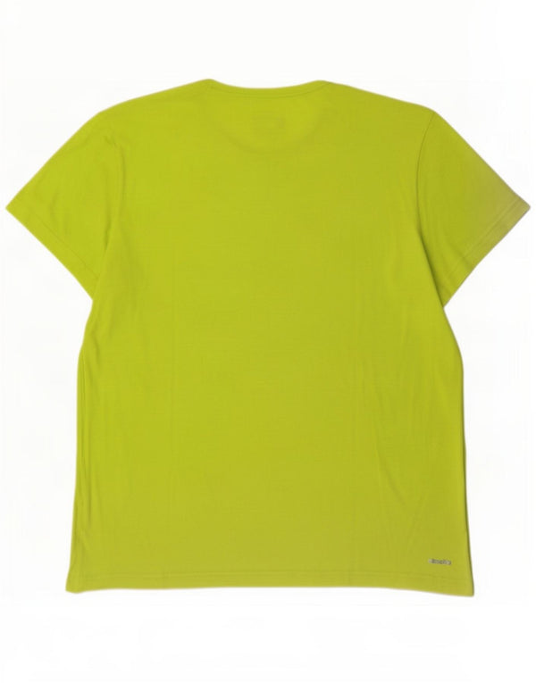 Maglietta Adidas Climalite da uomo XL verde