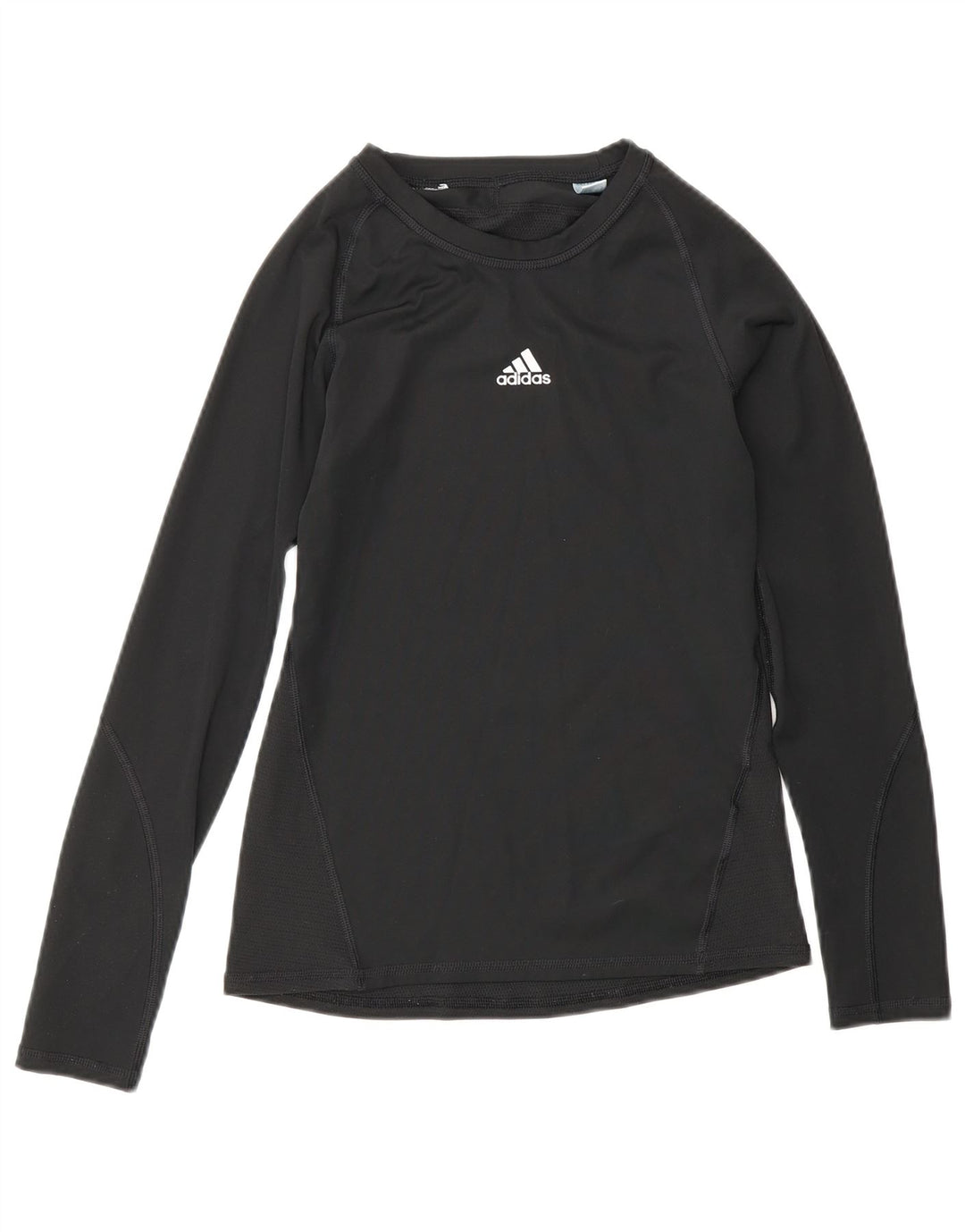 Maglia Adidas Aeroready da ragazzo a manica lunga 11-12 anni Nera