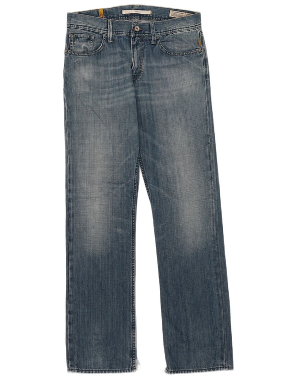 Jeans dritti Mark da uomo Meltin' Pot W33 L34 cotone blu