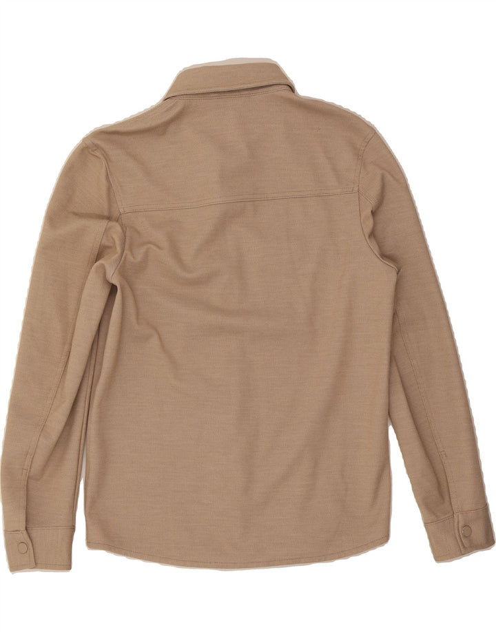 ZARA Mens Shirt Small Beige Vintage Zara and Second-Hand Zara from Messina Hembry 